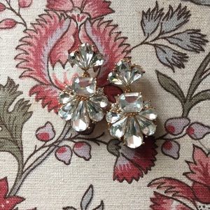 Jeweled Teardrop Earrings Perfect for Prom